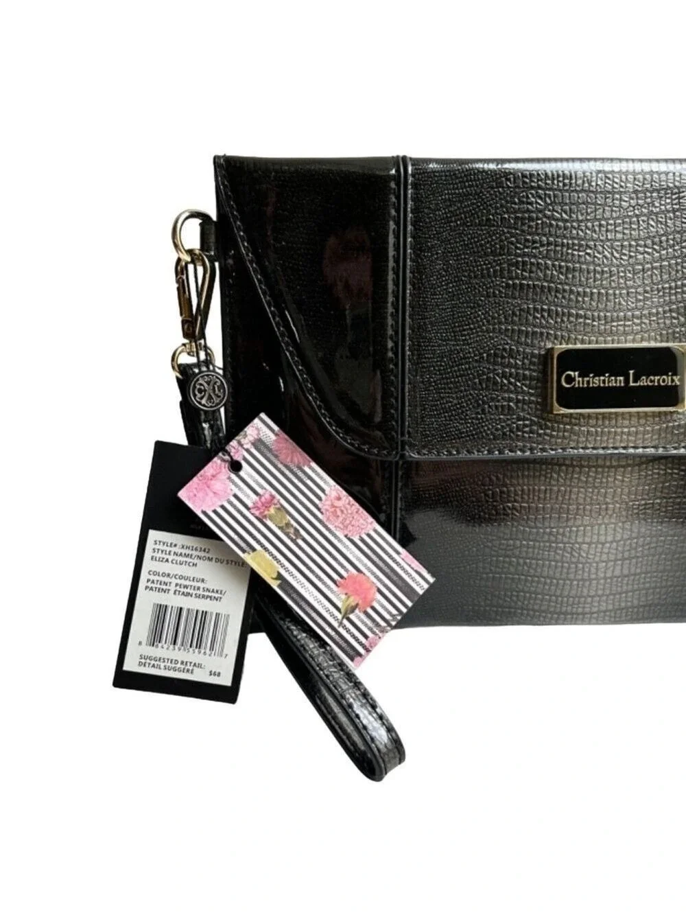 Christian Lacroix Eliza Clutch Bag NWT